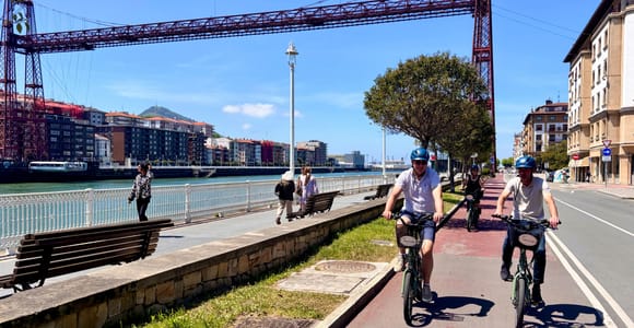 Getxo und Bizkaia Brücke EBike Tour