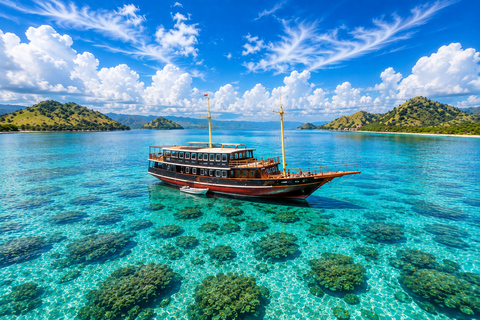 Labuan Bajo: 4-Day Komodo Cruise to Lombok & Whale Sharks Luxury Boat | Sharing Cabin | Whale Shark Included