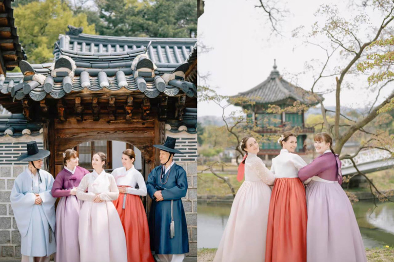 Storytelling Hanbok Photography at Royal Palace Private Group Photography Session