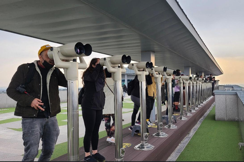 Seoul: DMZ Tour with Banpo Bridge Sunset & waterfall Café