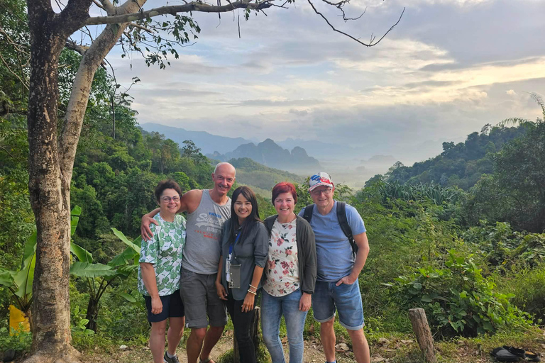 From Khao Lak: Bamboo Rafting & Jungle Trekking in Khao Sok Bamboo Rafting and Ethical Elephant Experience