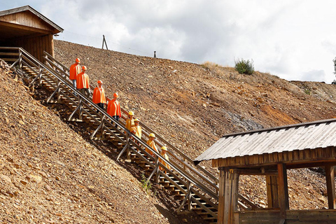 Falun: Guided tour underground of Falu Mine