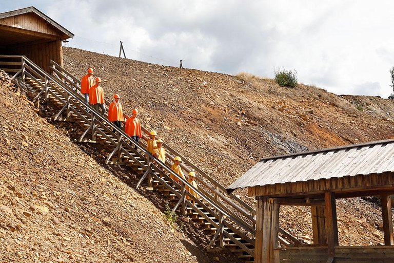 Falun: Guided tour underground of Falu Mine