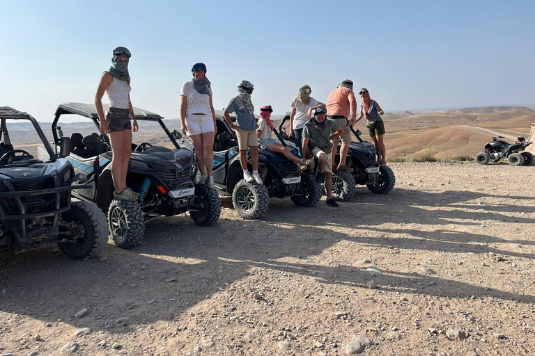 Marrakech: Buggy in Agafay Desert with Lunch or dinner show