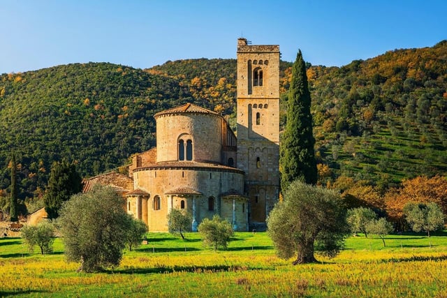 Florence : Vallée d&#039;Orcia, Montalcino, Pienza avec déjeuner et vin