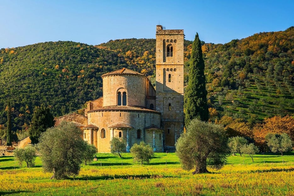 Firenze: Valle dell&#039;Orcia, Montalcino, Pienza con pranzo e vino