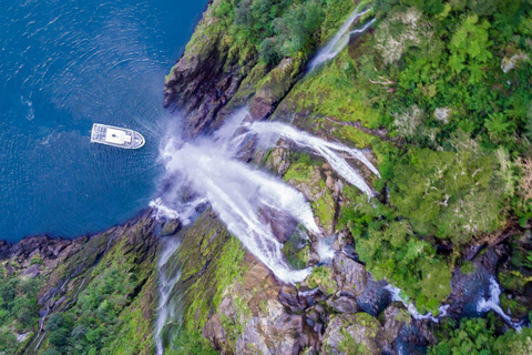 Queenstown a Te Anau via Milford Sound, incluindo cruzeiro e almoçoDe Queenstown a Te Anau via Milford Sound, incluindo cruzeiro e almoço