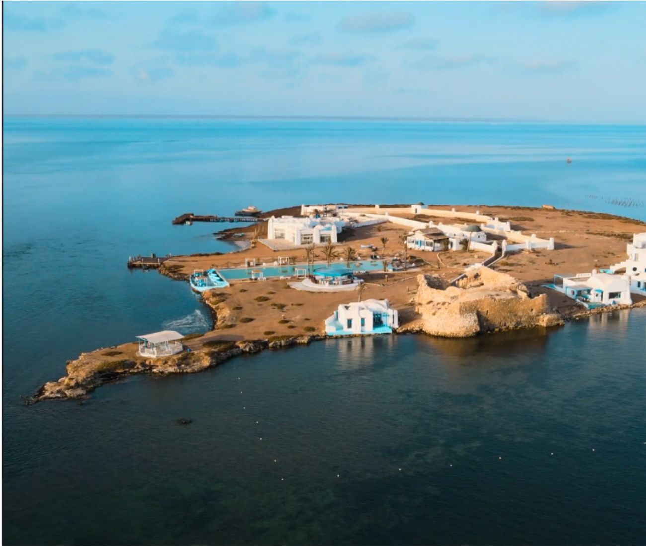 Djerba: Bootsfahrt zu den Biban-Inseln mit Mittagessen und Schwimmen