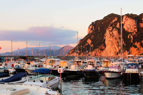 From Sorrento: Ischia Island Private Day Trip Gozzo Sorrentino 28FT