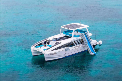 Phuket: Premium Speed Catamaran Tour to PhiPhi Maya Maiton Phuket: Premium Catamaran Tour to Phi Phi & Coral Island
