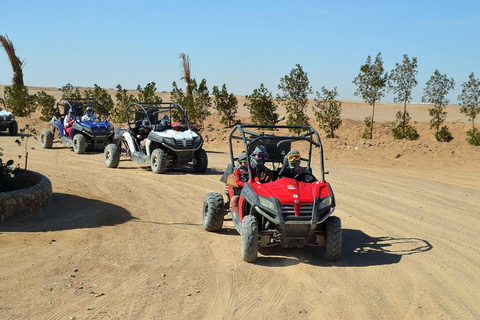 Hurghada : Safari en quad et buggy avec dîner et spectacle