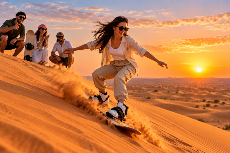 Dubai: Red Dunes Desert Safari with BBQ Dinner & Live Shows
