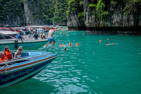 Depuis l&#039;île de Phi Phi : Excursion d&#039;une demi-journée en bateau rapide