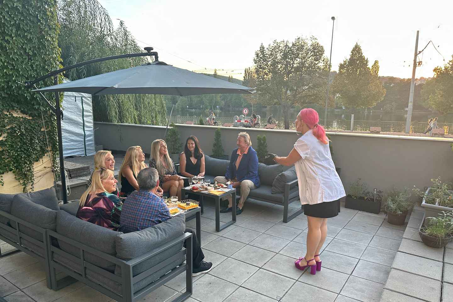 Prague: Celebrity Chef's Terrace Dining Experience