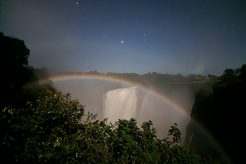 Lunar Rainbow: Victoria Falls Guided Night Walk (Zambia)