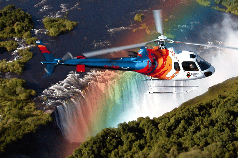Victoria Falls: Aerial Photography Helicopter Flight