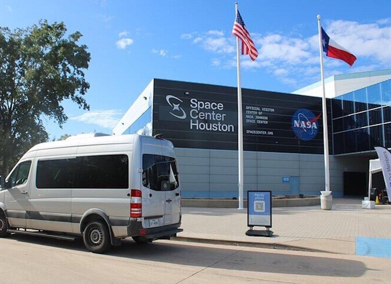 Houston: Billet til NASA Space Center og transport t/r