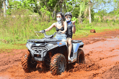 Punta Cana: Quad, Zipline or Horseback Combo + Cenote Swim Quad Bike + Horseback Riding & Cenote