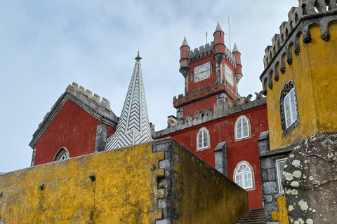 From Lisbon: Private Sintra, Peña palace & Regaleira Tour. Exclusive Private Tour Experience