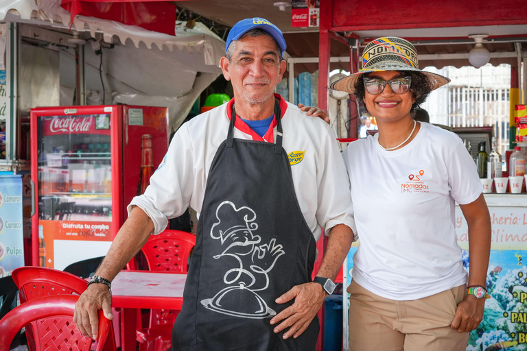 Cartagena Bites & Stories: Local Street Food and Bay Tour Local Street Food