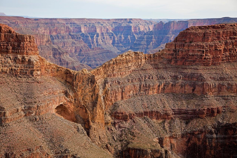 Las Vegas : Vol au Grand Canyon avec entrée optionnelle au SkywalkCircuit standard