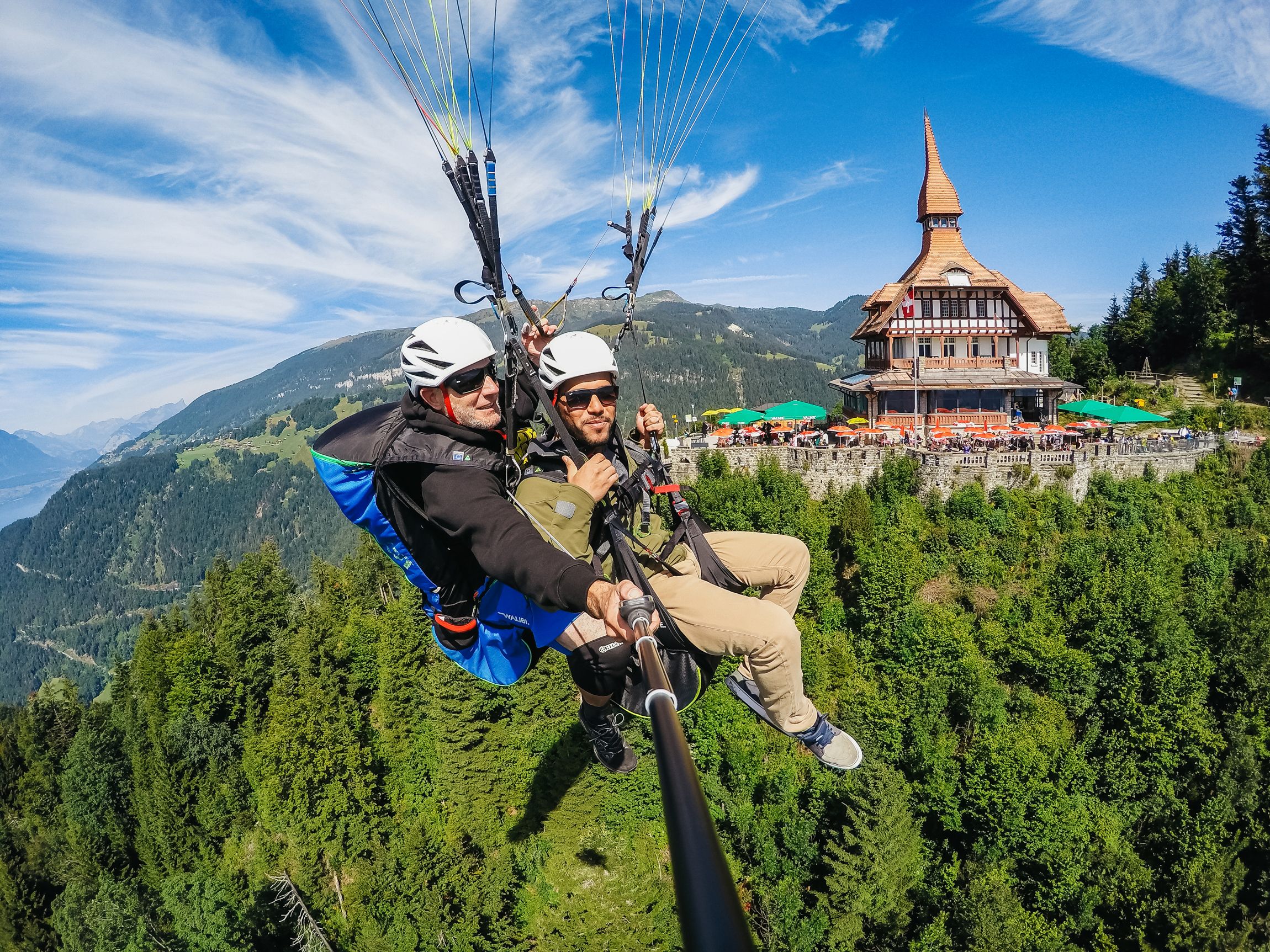Interlaken: Tandem-Gleitschirmflug