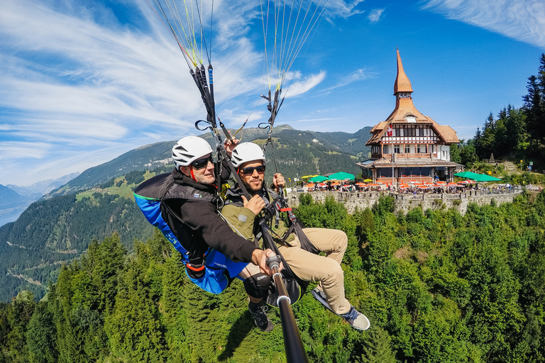 Interlaken : Vol en parapente en tandemInterlaken : vol en parapente biplace