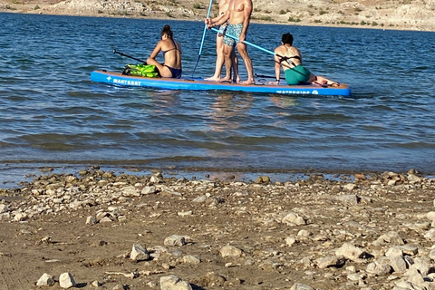 Lake Mead: Giant Paddle Board guided Tour includes 4 people