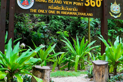 Hong Islands, Emerald Lagoon & 360° Viewpoint Day Tour Longtail Boat (Scenic & Relaxed Experience)