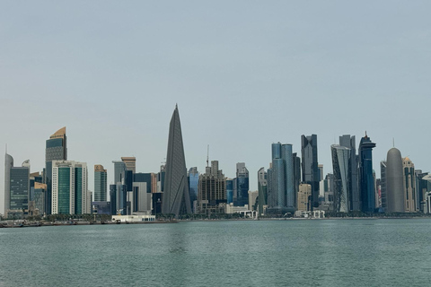 Atração da cidade de Doha e passeio de barco Dhow (Doha Panoramic Tour)Excursão em grupo