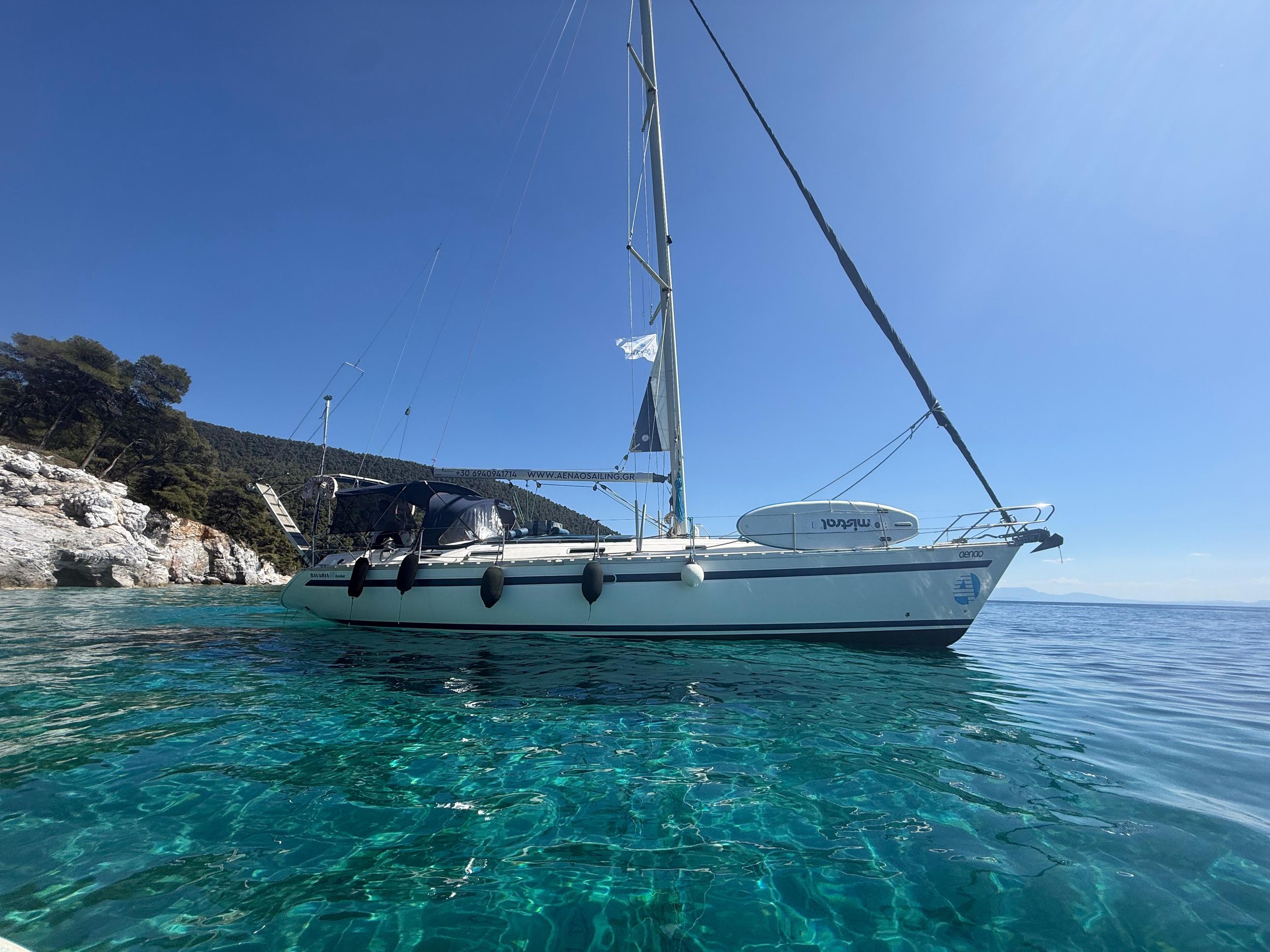 Ab Skopelos: Entspannter Tag auf offenem Meer mit Schwimmen & SUP