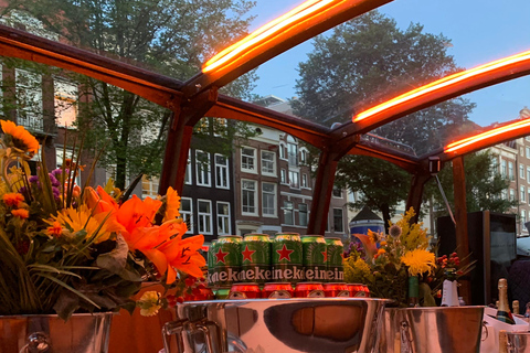 Amsterdam: Rondvaart met optioneel onbeperkt drankjesRondvaart met onbeperkt drankjes
