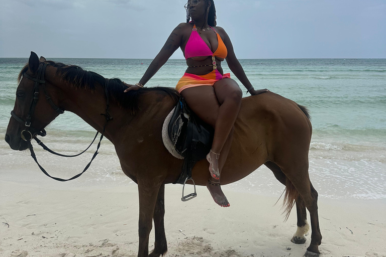 Montego Bay: Horseback Riding Dunn’s River Fall and Shopping