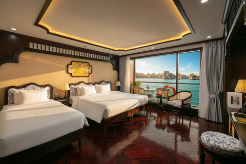 Ha Long Bay & Lan Ha Bay 2D1N or 3D2N With A 5-Stars Cruise 3 Days 2 Nights & Shared Car Transfer
