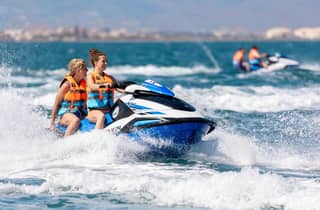 Valencia: Jetski-Tour + Fotos