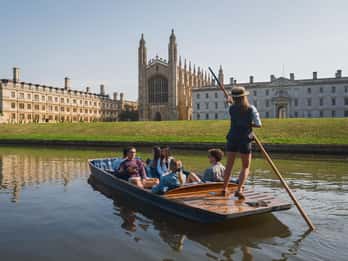 Cambridge: Recorrido compartido guiado por el río Punting