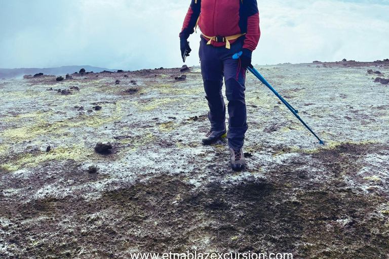 Trek to the summit of Mount Etna (3,350 m) with drone video etna summit craters hike