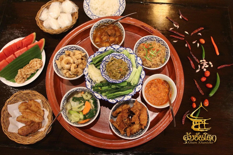 Chiang Mai: Khum Khantoke Cultural Show & Dining Experience Khantoke Standard Menu
