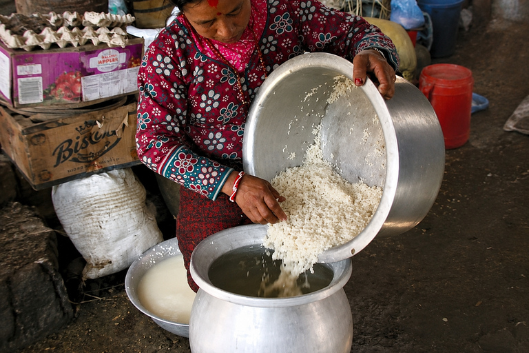 Nepali Chhyang (Rice Beer) Making Experience with Tasting