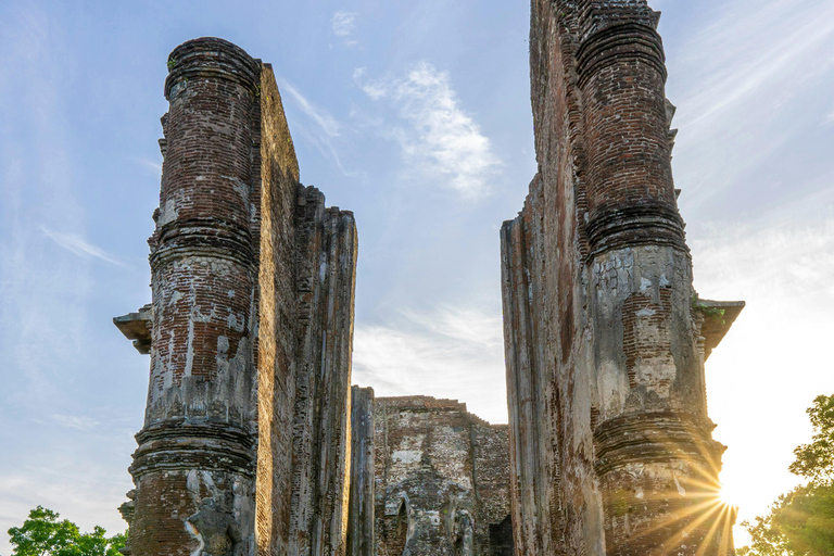 Sigiriya: Polonnaruwa City Tour & Ethical Minneriya Safari Sigiriya: Polonnaruwa Heritage Tour & Elephant Safari