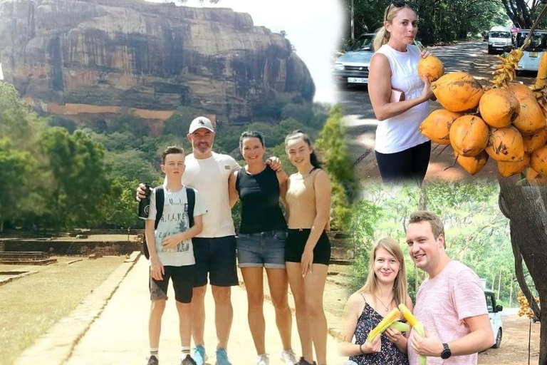 Kandy: Twierdza Sigiriya i świątynia jaskiniowa All-Inclusive Tuk Tour