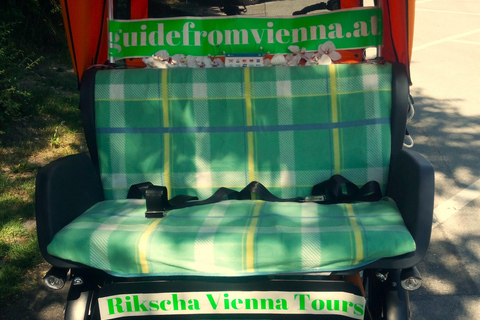 RAXI (riksza elektryczna) Wiedeń 90 minut zwiedzaniaRAXI (elektryczna riksza) nieznane atrakcje w Wiedniu