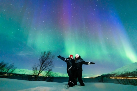 Tromsø: Guided Northern Lights Photo Chase With Portrait