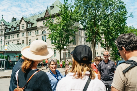 Old Quebec City: 2 uur durende grote wandeltochtGroepsreis in het Frans
