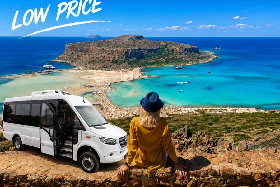 Von Chania/Kissamos: Offroad-Tour zur Lagune von Balos, Panoramawanderung und Schwimmen. Foto: GetYourGuide
