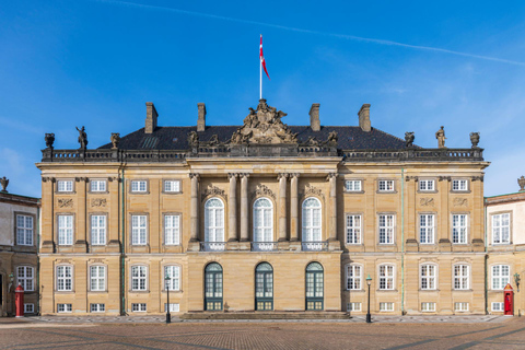 Palazzo di Amalienborg, Nyhavn, Frederiks Kirke, tour di Copenaghen2 ore: Guida dal vivo in inglese