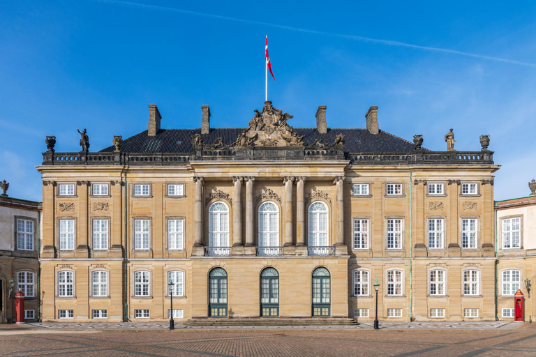 Palazzo di Amalienborg, Nyhavn, Frederiks Kirke, tour di Copenaghen2 ore: Guida dal vivo in inglese