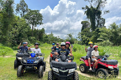 Khao Lak: ATV Ride Through Mountain and Waterfall Trails ATV 30 mins Drive+Passenger