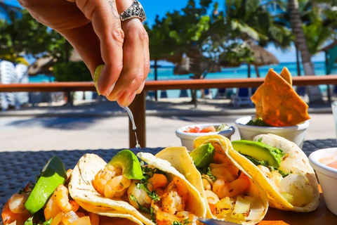 Ruínas de Chacchoben Maya e almoço mexicano na praia (combo)