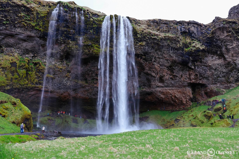 South Coast Private Tour with Waterfalls & Black Sand Beach 1-8 People (Van)